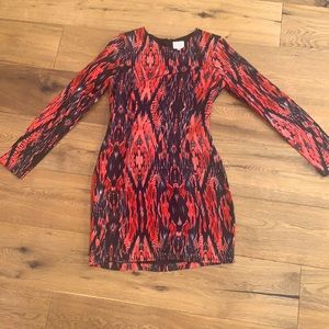 Parker long sleeve dress